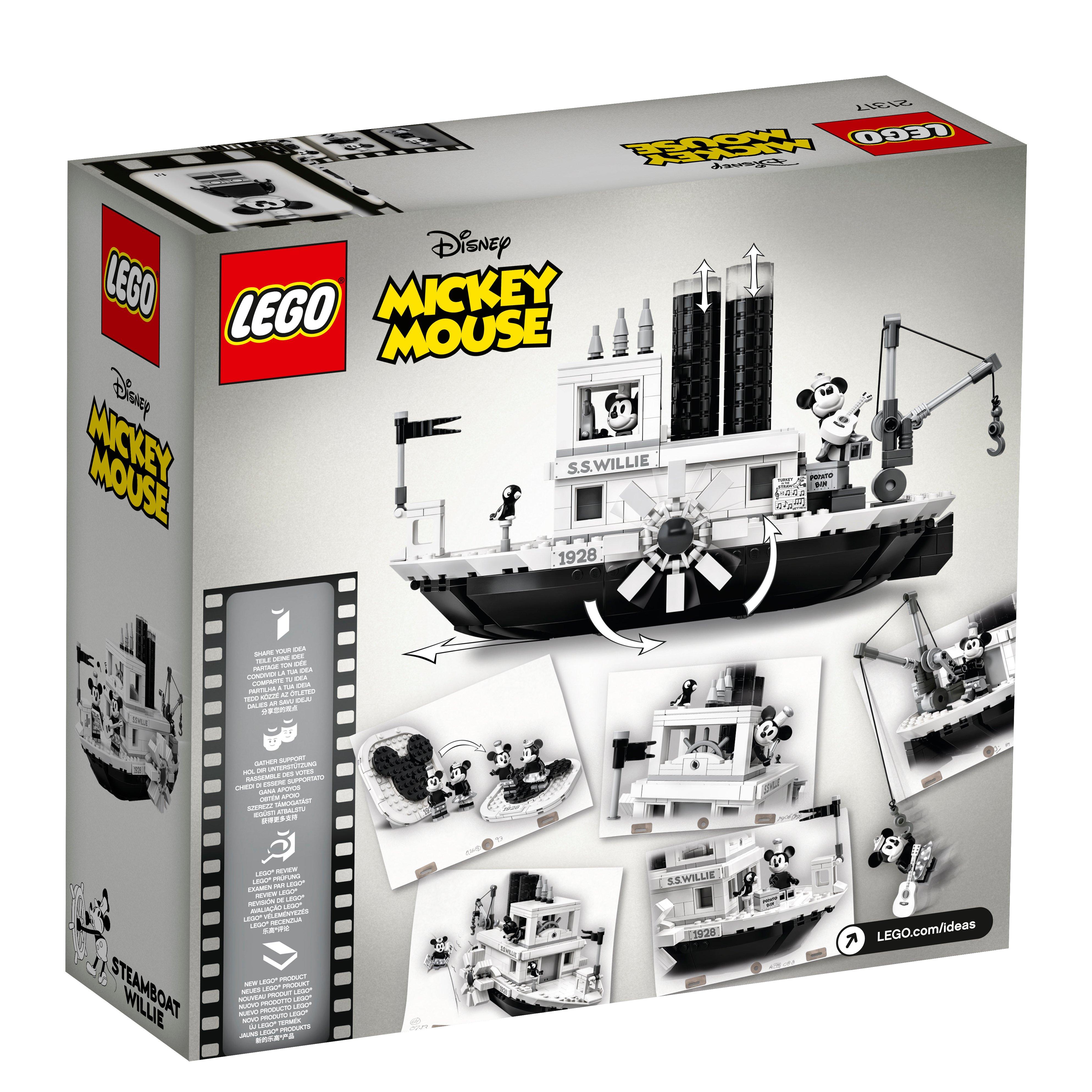 LEGO®  21317 Steamboat Willie 