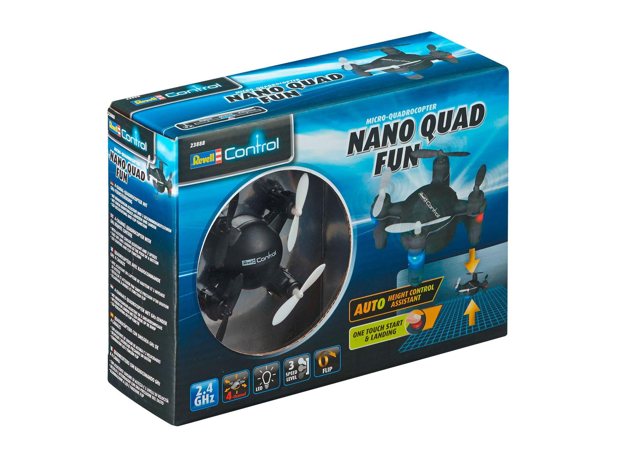 Revell  Quadcopter Nano Quad Fun schwarz 