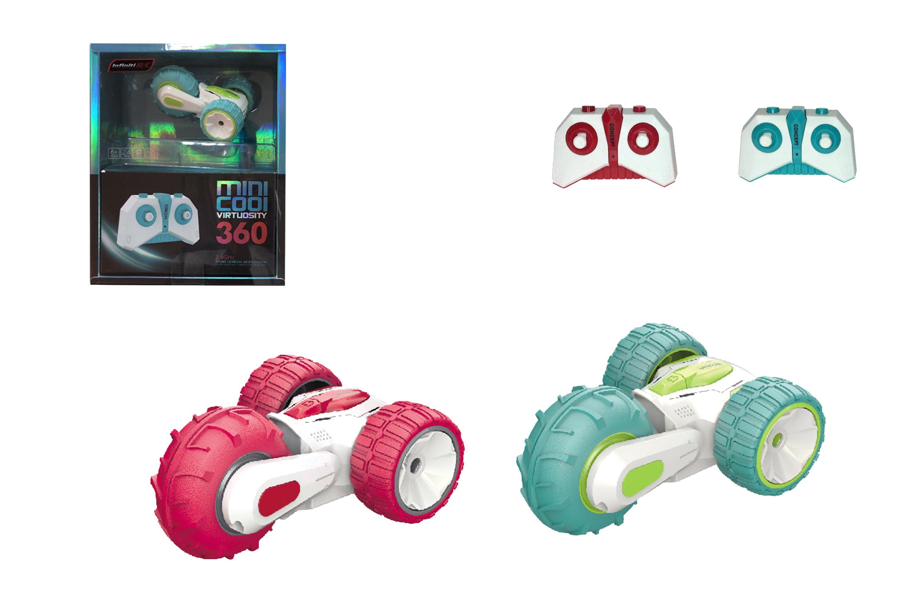 INFINITI  Mini Stunt Car 2.4 GHz, assortiment aléatoire 