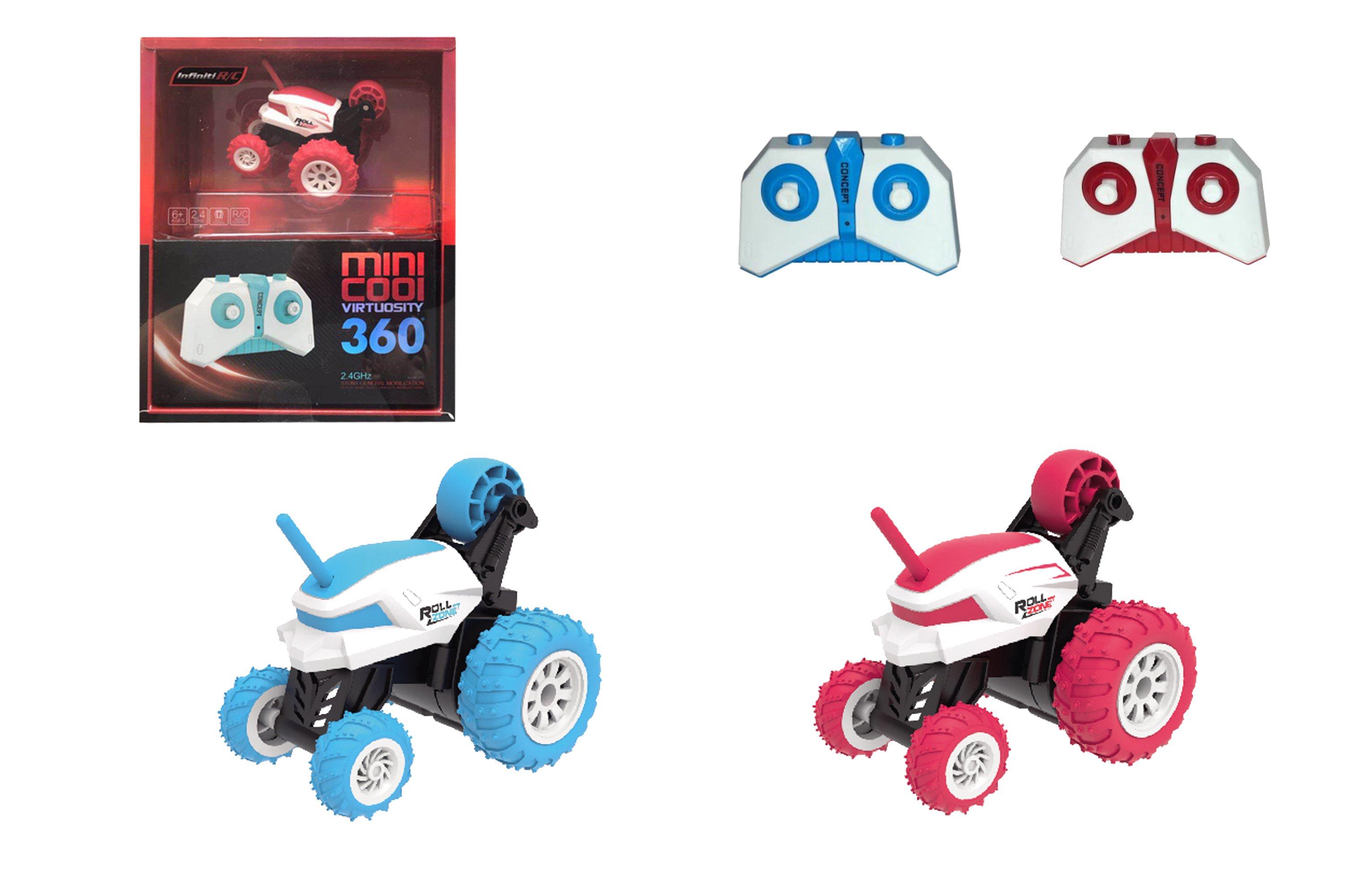 INFINITI  Mini Stunt Car 2.4 GHz, assortiment aléatoire 