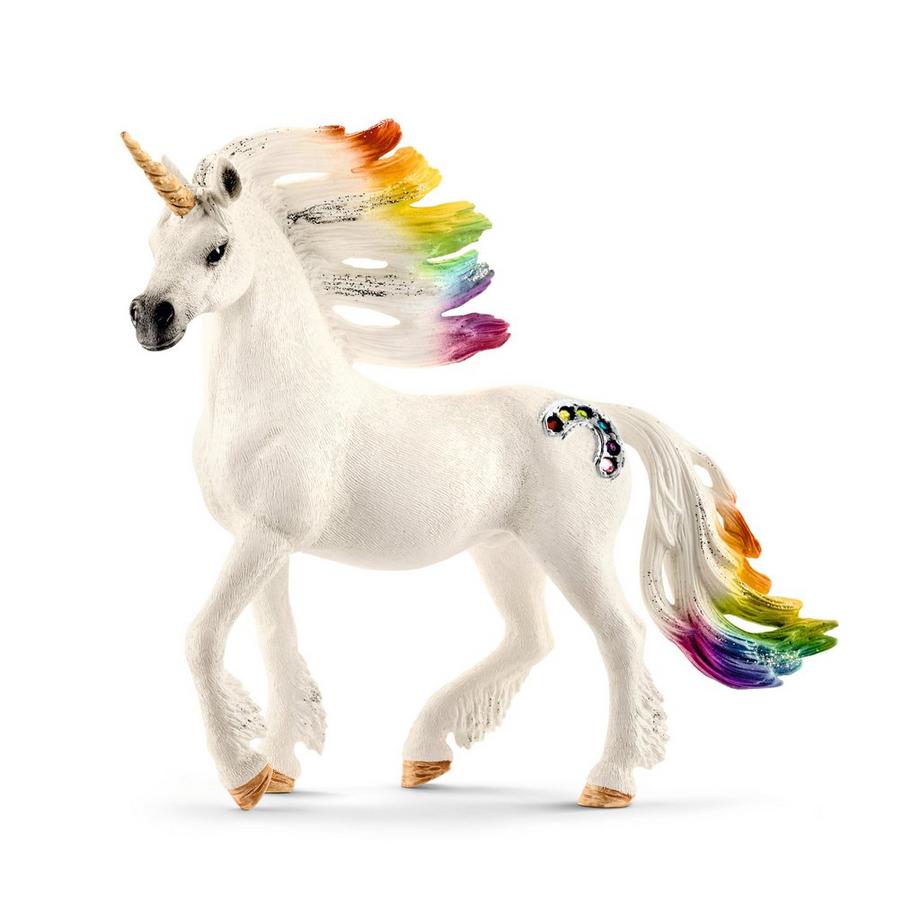 Schleich  70523 Licorne arc-en-ciel, mâle 