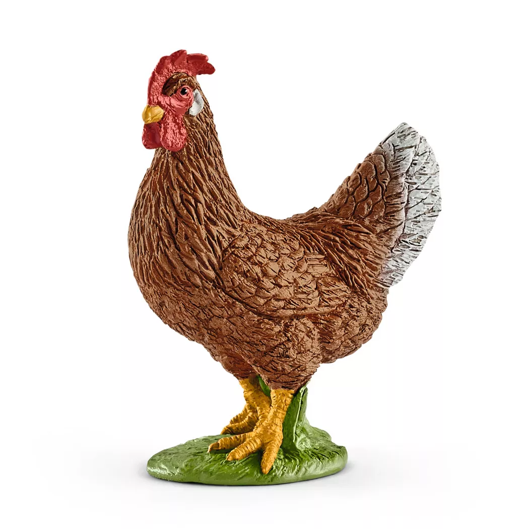 Schleich - 13826 Henne, Multicolor