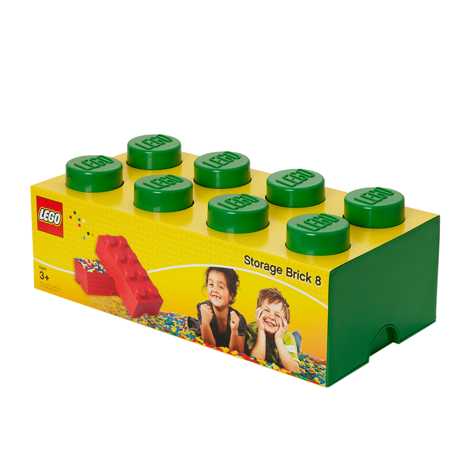 Room Copenhagen  LEGO Contenitore a mattoncino impilabile con 8 attachi 