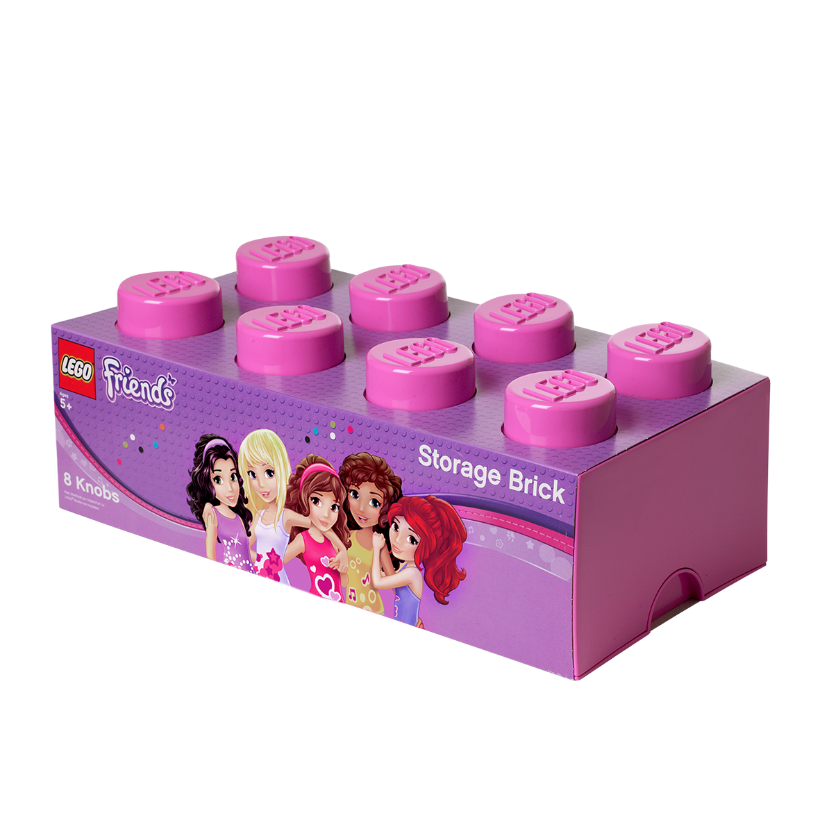 Room Copenhagen  LEGO Contenitore a mattoncino impilabile con 8 attachi 