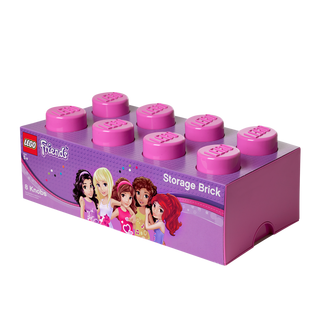 Room Copenhagen  LEGO Contenitore a mattoncino impilabile con 8 attachi 