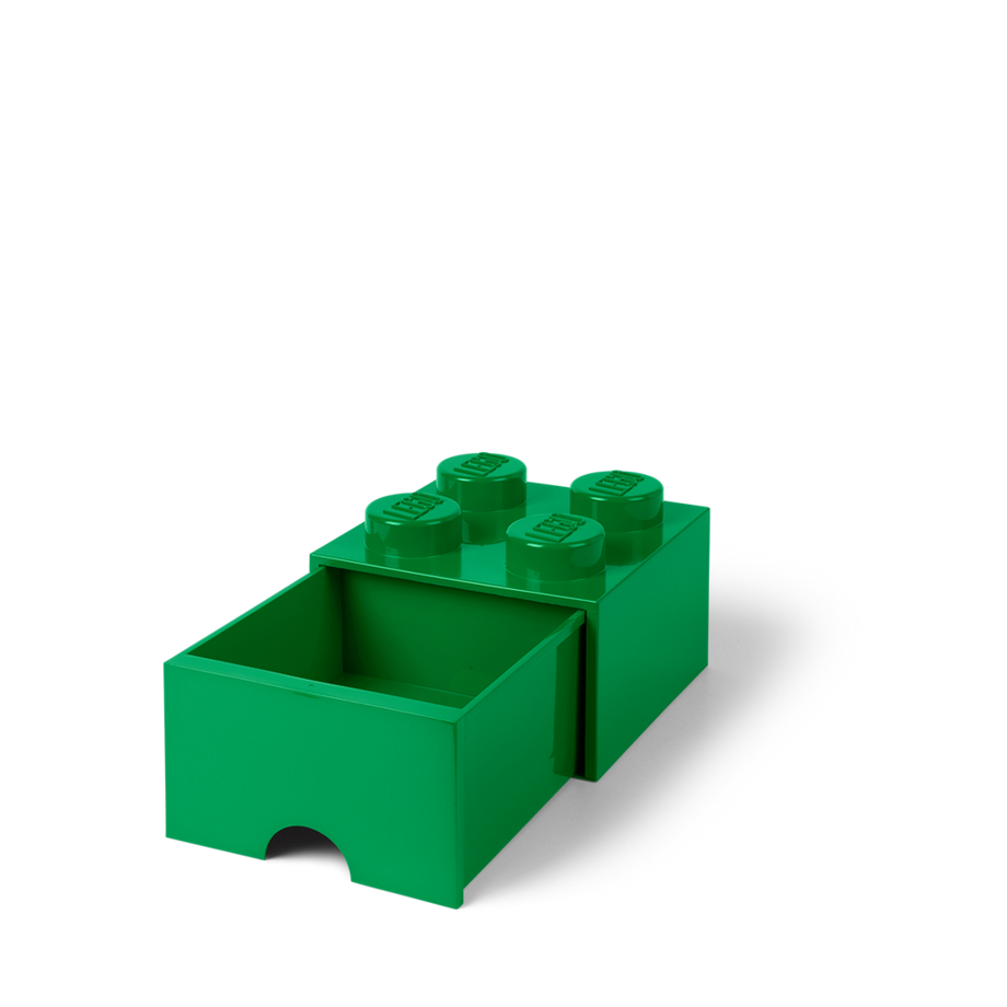 Room Copenhagen  LEGO Contenitore a mattoncino impilabile con 1 cassetto e 4 attachi 