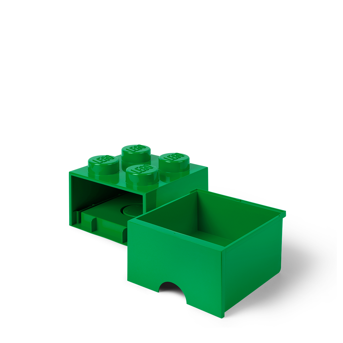 Image of Room Copenhagen LEGO Stapelbare Aufbewahrungsbox mit 1 Schublade und 4 Noppen - 25cm