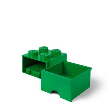 LEGO Contenitore a mattoncino impilabile con 1 cassetto e 4 attachi
