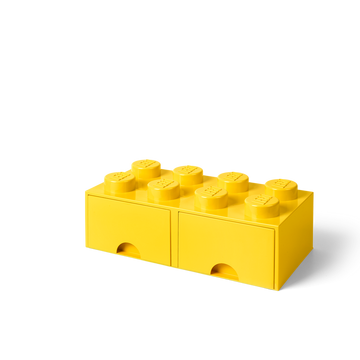 LEGO Contenitore a mattoncino impilabile con 2 cassette e 8 attachi