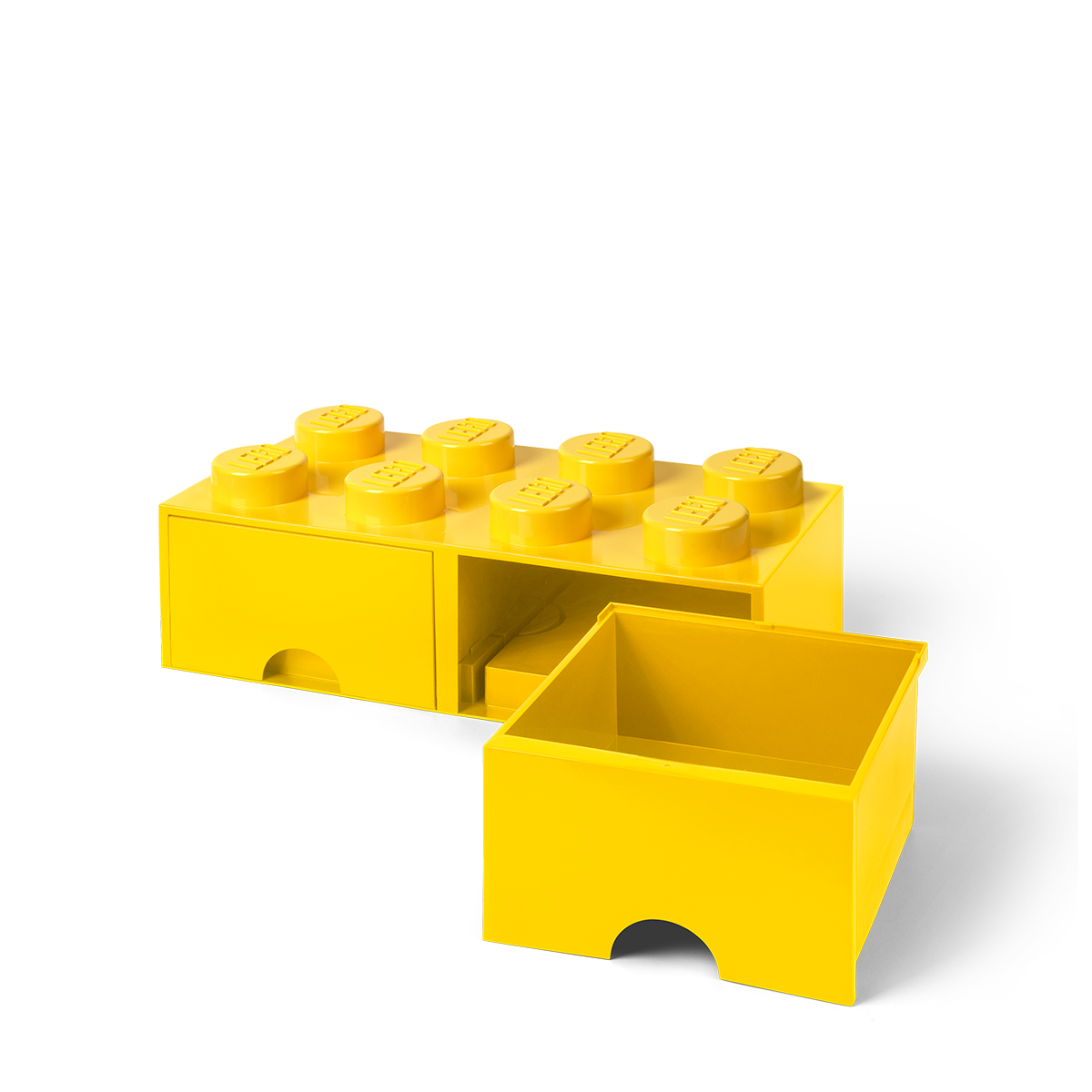 Room Copenhagen  LEGO Stapelbare Aufbewahrungsbox mit 2 Schubladen und 8 Noppen 