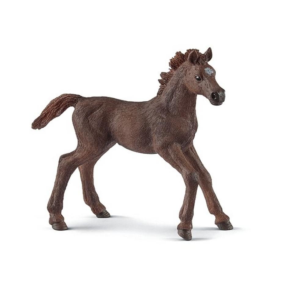 Schleich  13857 Figurine Poulain Pur-sang anglais 