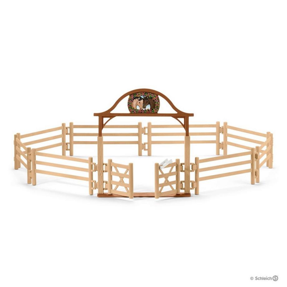 Schleich  42434 Pferdekoppel mit Eingangstor 