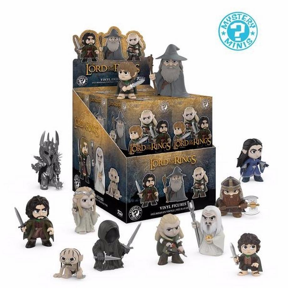 Funko  1 Mystery Minis Lord of the Rings figurine, box surprise 