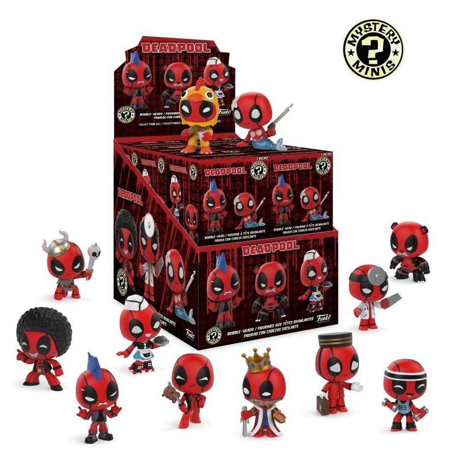 Funko  Mystery Minis Deadpool 3 miniatures 