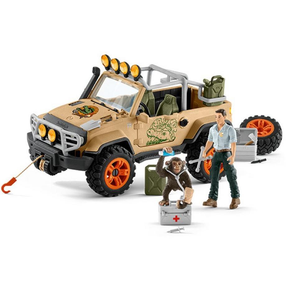 Schleich  42410 Geländewagen mit Seilwinde 