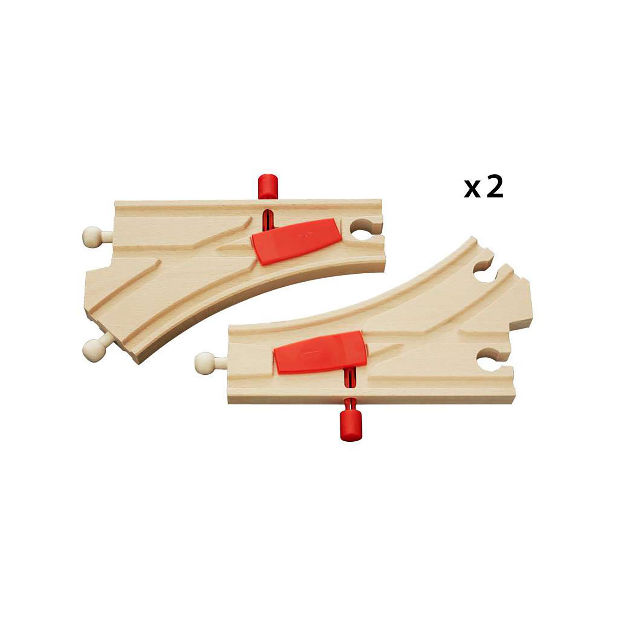 BRIO  Mechanisches Weichenpaar 