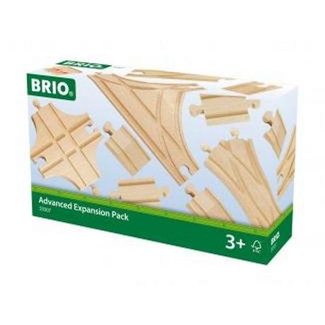 BRIO  Assortimento di binari e interruttori 