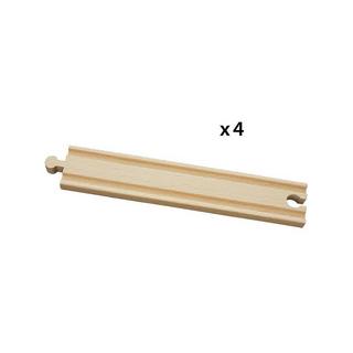 BRIO  1/1 Rails droits longs, 216mm 