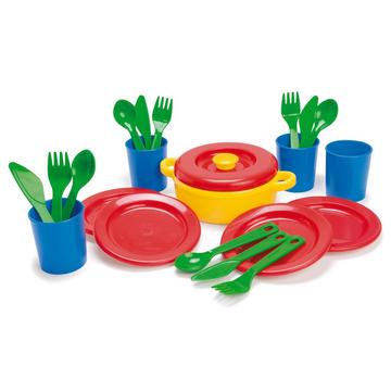 Set de vaisselle plastique