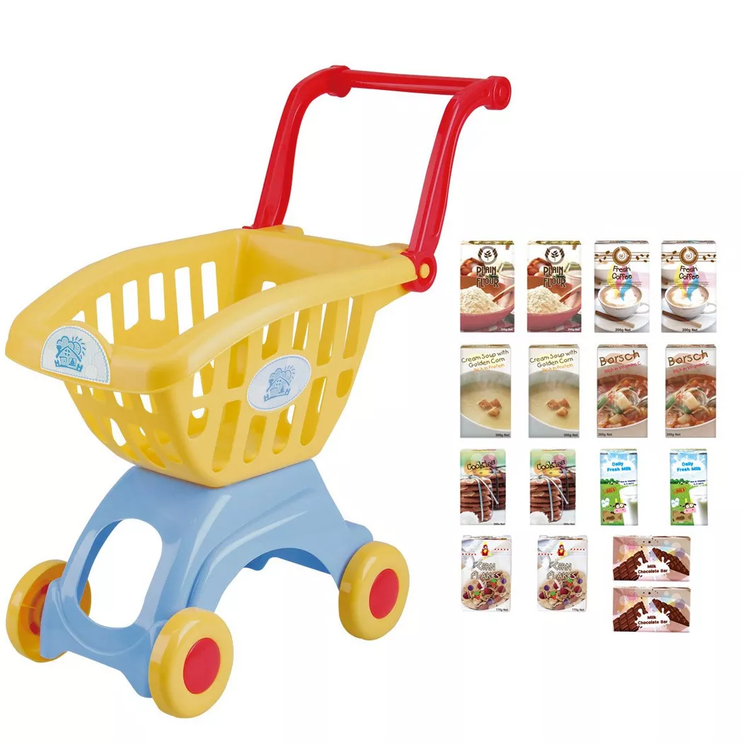 Play&Go - Einkaufswagen mit Zubehör