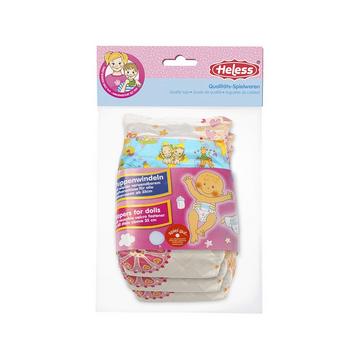 Kleine Puppenwindel, 3 Stück