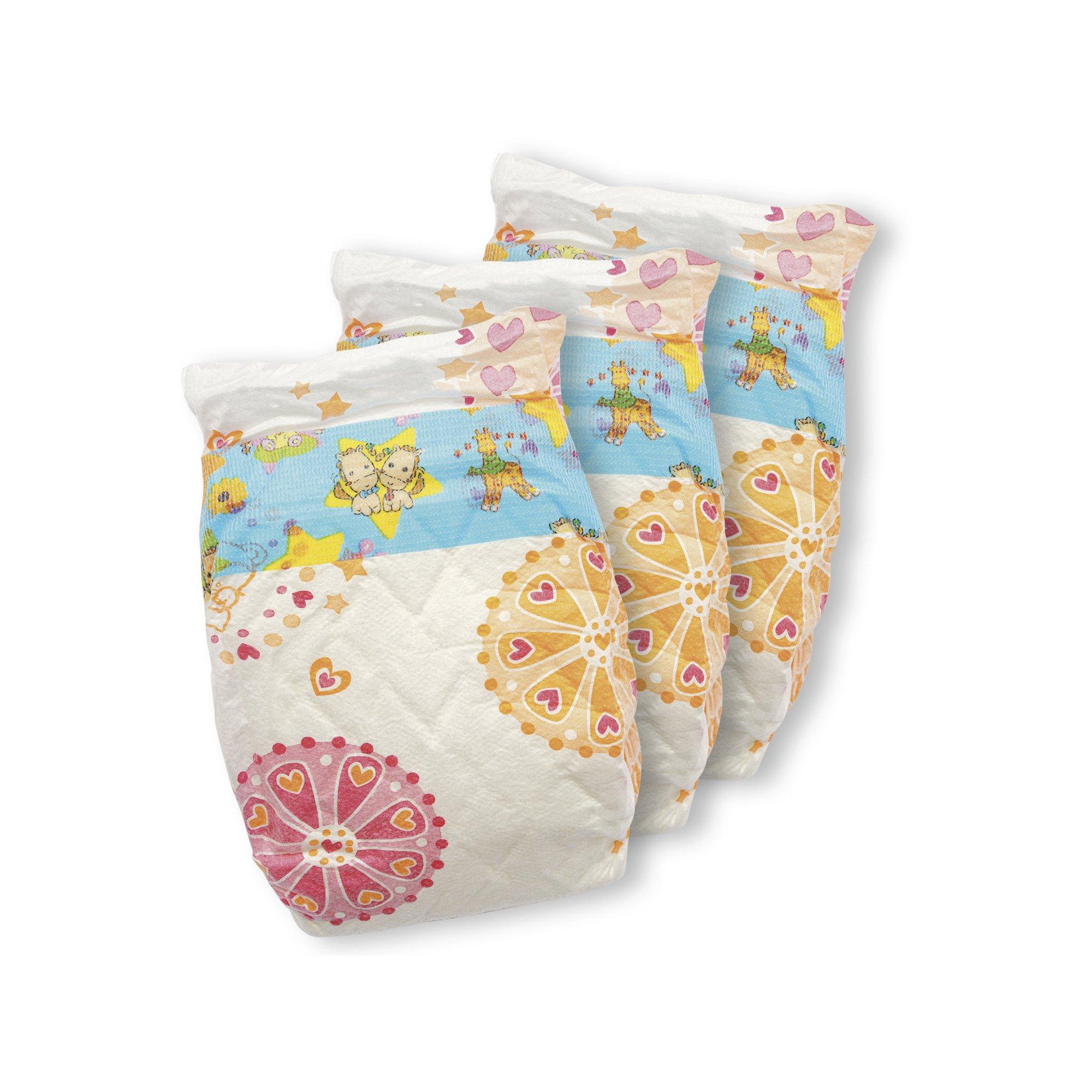 Heless  Pannolino per bambole, 3 pezzi 