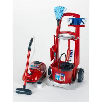 Chariot de menage Vileda + aspirateur