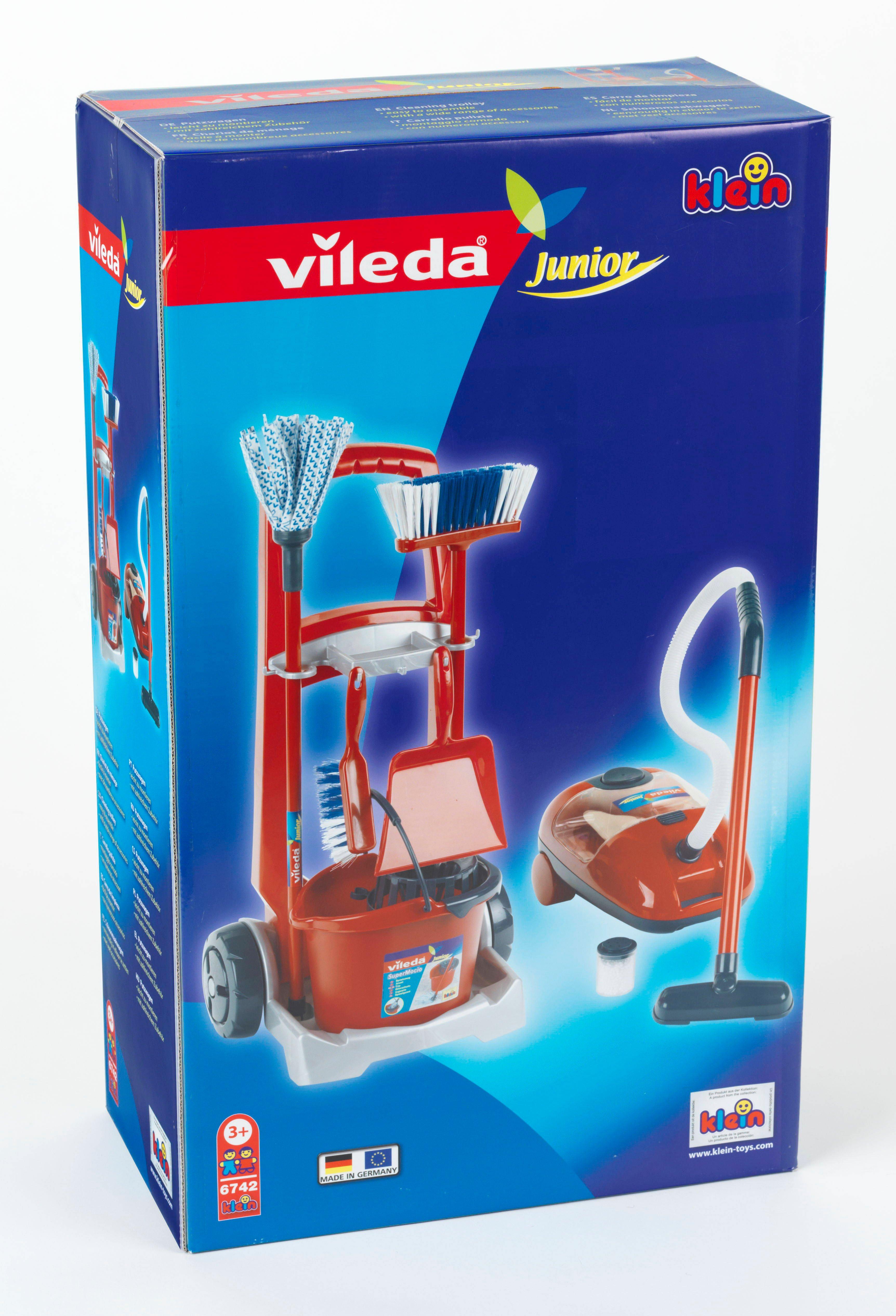 klein  Carrello pulizia Vileda + aspirapolvere 