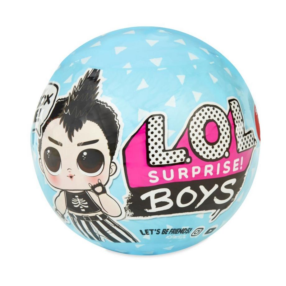 M G A *L.O.L. Boys 12er Ass. L.O.L. Surprise! Boys, 1 Stück, Überraschungskugel 