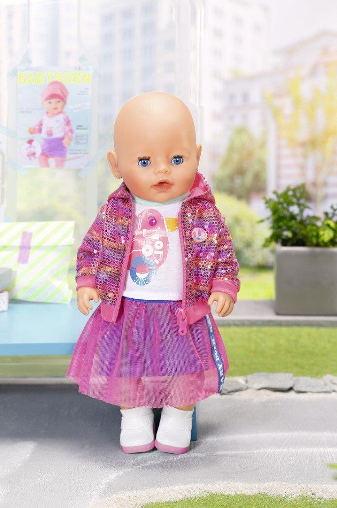 Zapf creation *@BB CITY DELUXE STYLE 43CM Baby Born City ensemble deluxe style 