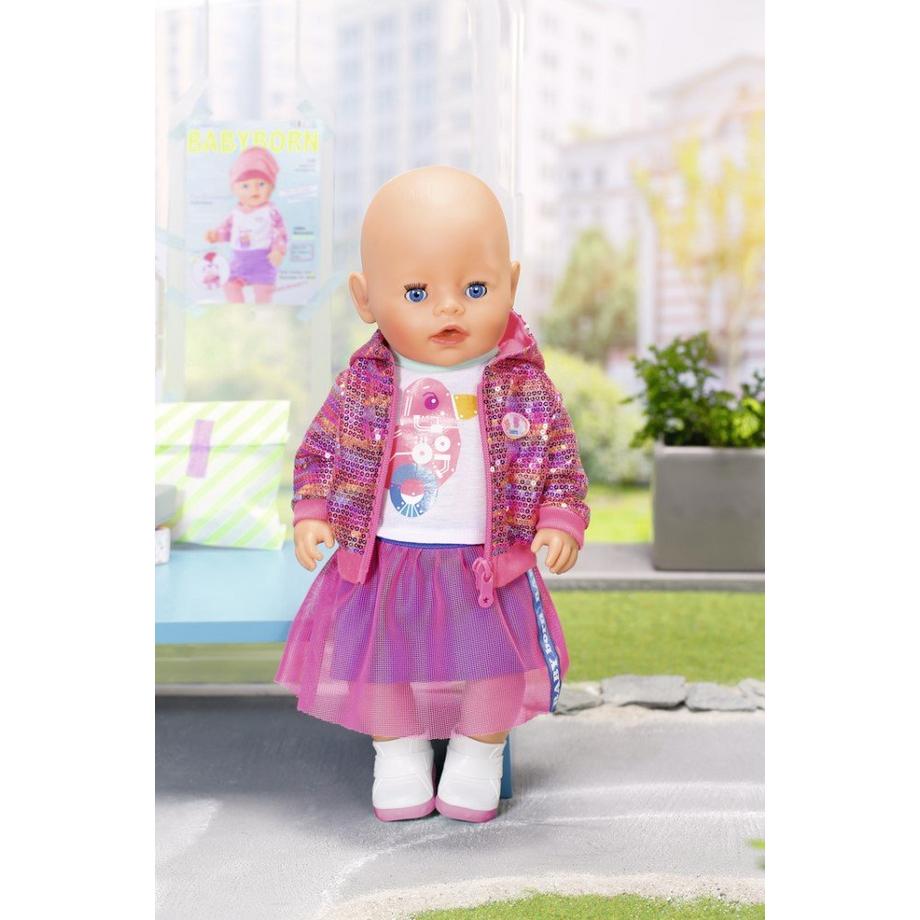 Zapf creation *@BB CITY DELUXE STYLE 43CM Baby Born City ensemble deluxe style 
