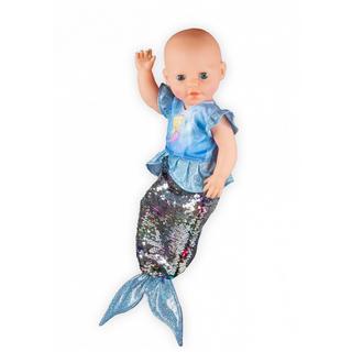 Heless  Kleid Meerjungfrau Ava mit Wendepailletten für Puppe, Zufallsauswahl 