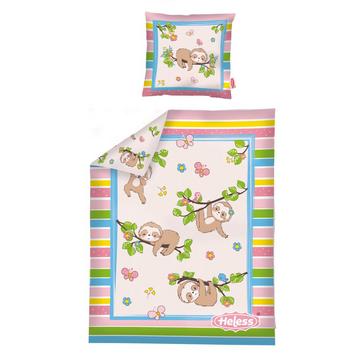 Couverture de poupée "paresseux Flauschi" avec coussin