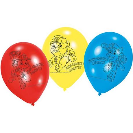 amscan  6 Palloncini Paw Patrol 