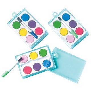 amscan  Partypack Mini Wasser-Farben 