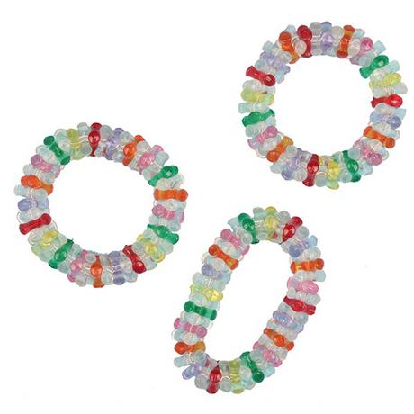 amscan  8 Kristall-Armbänder 