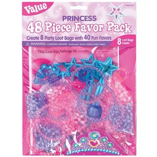 amscan  Party-Set Prinzessin 48-tlg. 