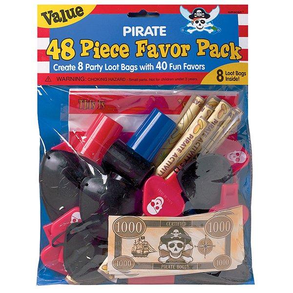 amscan  Set regalo per festeggiare pirate 24 pezzi 