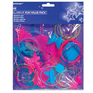 Glamour-Party-Set 48-tlg.
