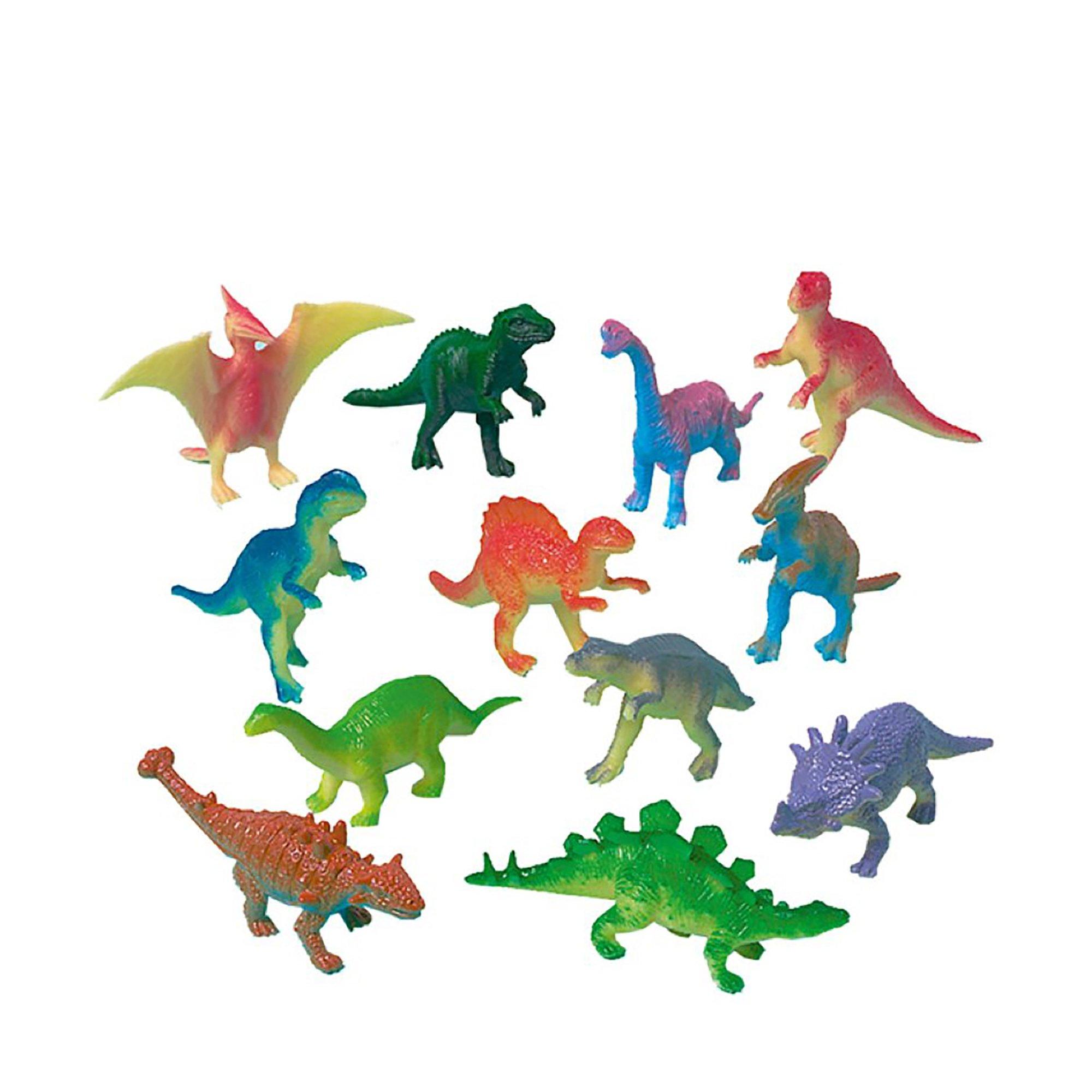 Image of amscan 12 Dinosaurier Partypack