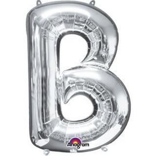 amscan  Folienballon Buchstabe "B" Silber SuperShape™ 