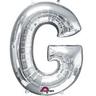 amscan  Ballon en aluminium argent lettre "G" SuperShape™ 
