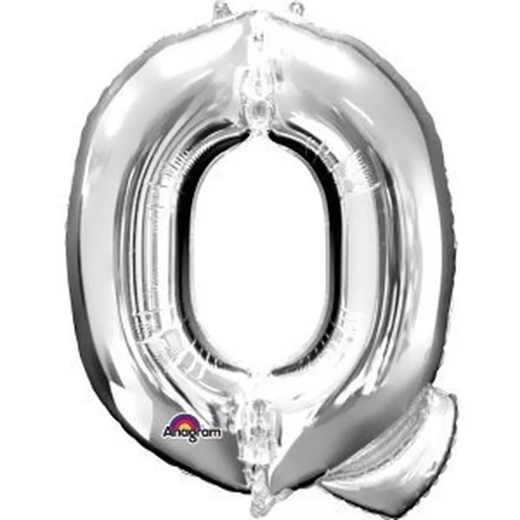 Amscan - "Folienballon Buchstabe ""Q"" Silber SuperShape™"