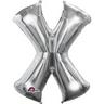 amscan  Palloncino in alluminio argento lettero "X" SuperShape™ 