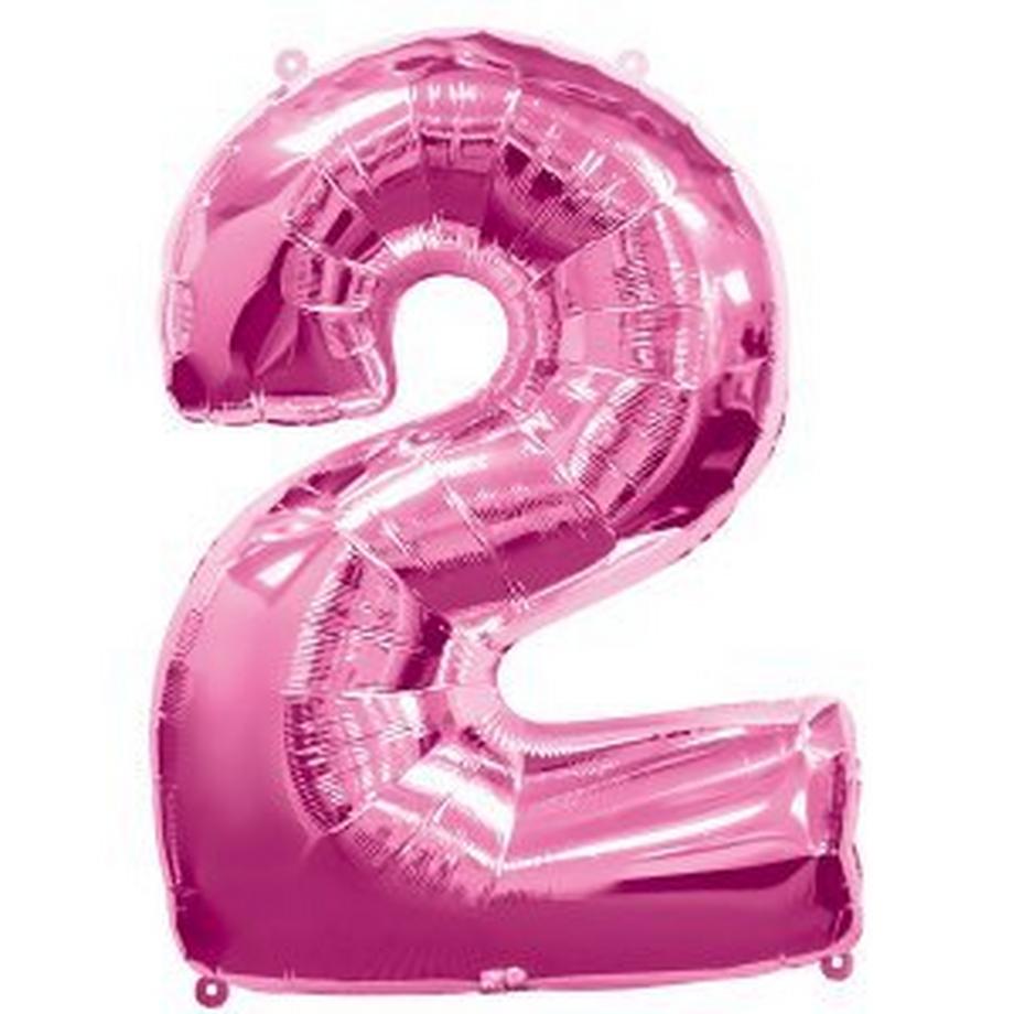 amscan  Folienballon Zahl 0 