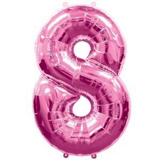 amscan  Folienballon Zahl 0 