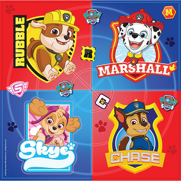 20 serviettes Paw Patrol 33x33cm