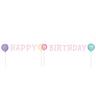 amscan  Guirlande Happy Birthday Pastel 150cm 