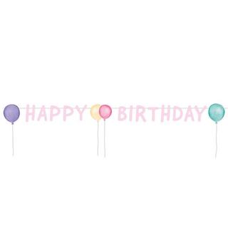amscan  Ghirlanda Happy Birthday Pastel 150cm 