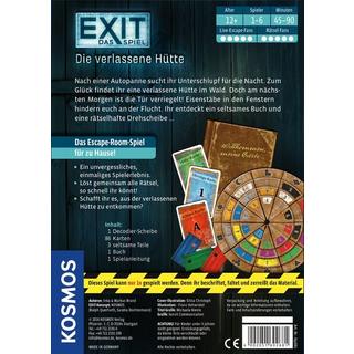 Kosmos  Escape Room EXIT Das Spiel, die verlassene Hütte, Deutsch 